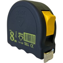 DEKOR METRE SİYAH 8X25 MM HS307